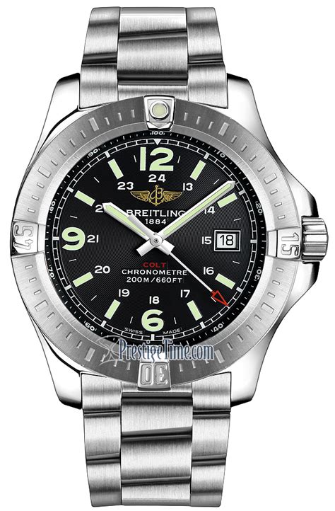 breitling colt quartz mens watch a7438811 bd45-173a|A7438811/BD45.